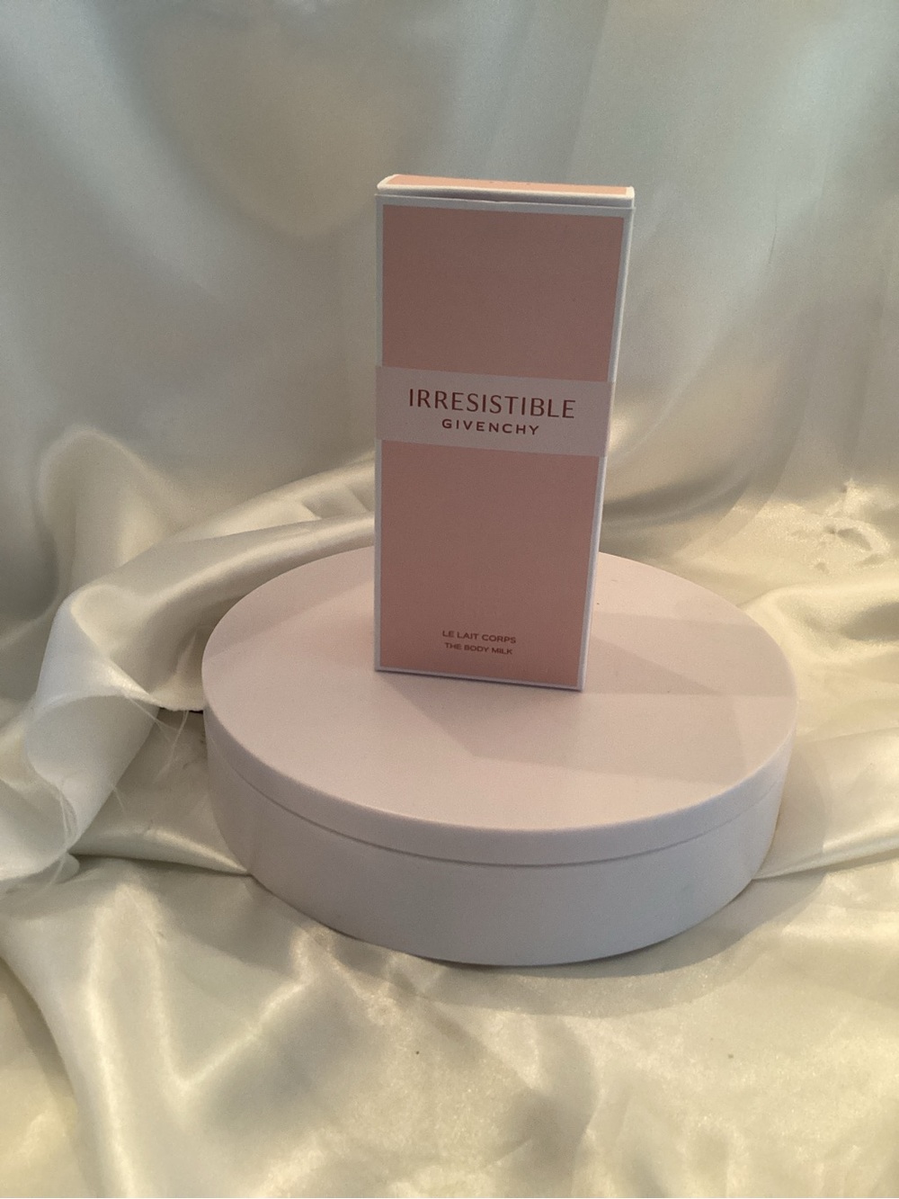 Givenchy Irresistible Body Milk - Light Pink & White Packaging